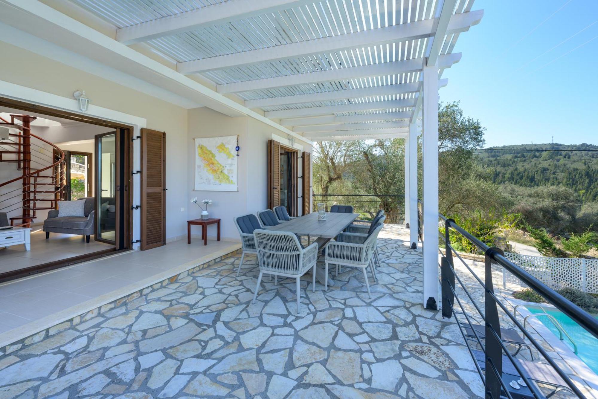 Villa Bougarini Haven Family Villa Rock Pool Oasis Ieromonachos Exterior photo