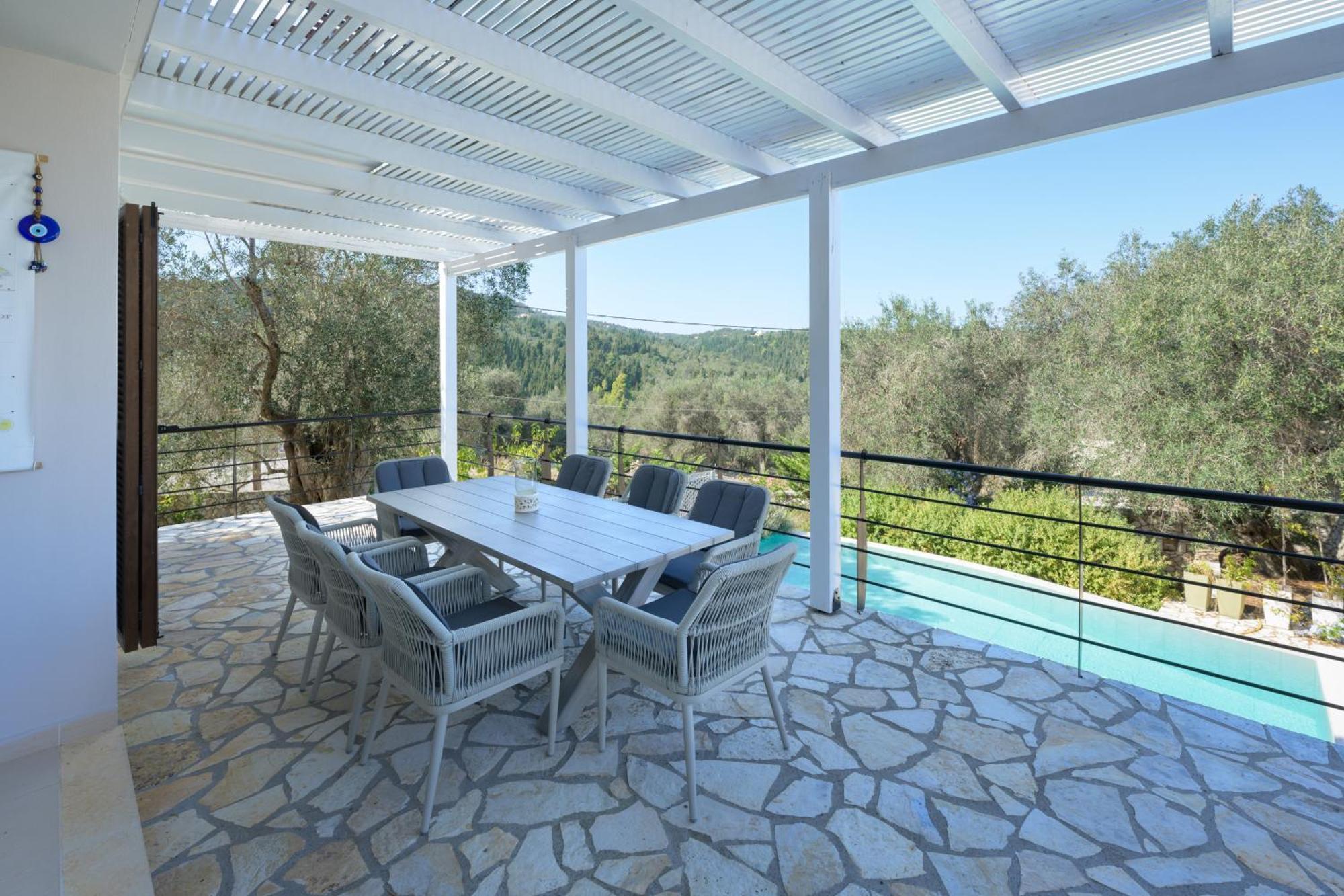 Villa Bougarini Haven Family Villa Rock Pool Oasis Ieromonachos Exterior photo